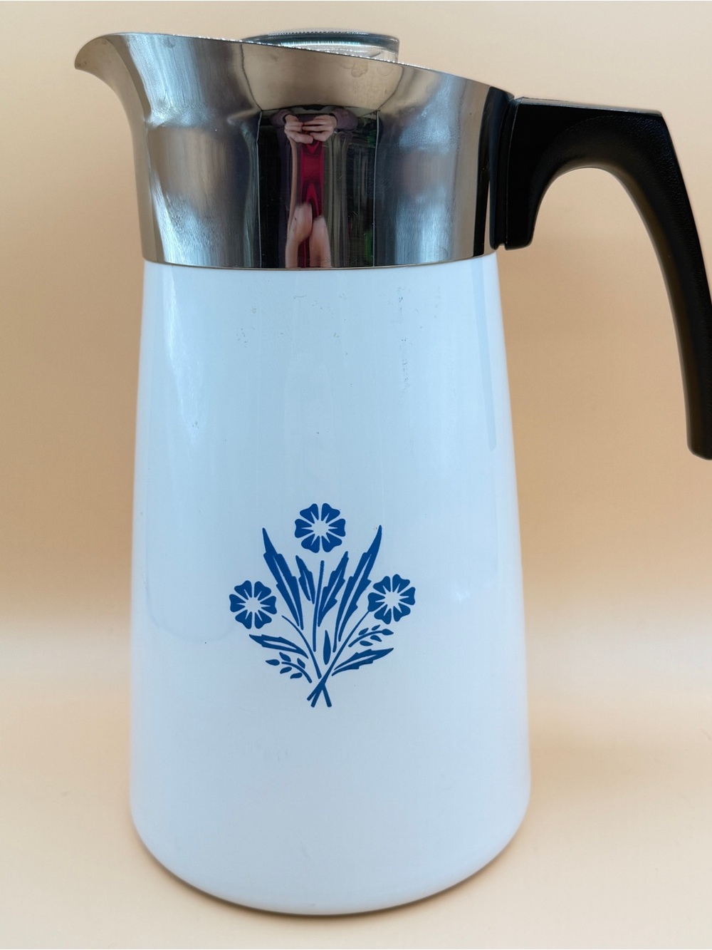 Vtg Corning Ware Blue Cornflower 10 Cup Without Internal Parts